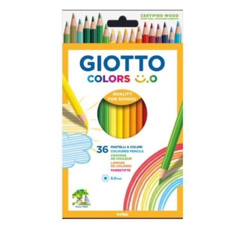 PASTELLI GIOTTO COLORS SMILE -36pz 2785