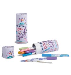 1 - TURBO SOFT BRUSH CANDY COLLECTION GIOTTO 12 COL F427700