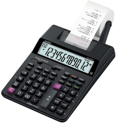 1 - Calcolatrice Casio HR-150RCE-WB 12 CIFRE Scrivente