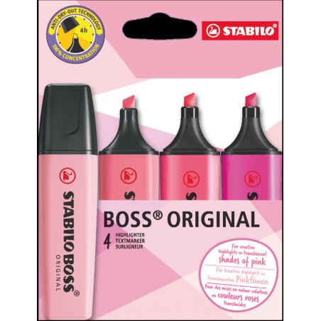 EVID.STABILO BOSS SHADES OF PINK -4pz D70/4-6-1