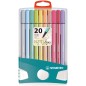 STABILO PEN 68 ASTUCCIO -20 COL. PASTEL PARADE BE6820-0311