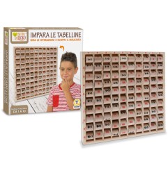 1 - TEOREMA FATTO DI LEGNO - IMPARA LE TABELLINE 40185