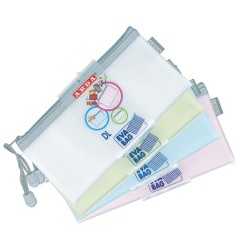 EXPO ARDA BUSTE IN EVA CON ZIP PZ.36 - 3 FORMATI colori assoritti PASTEL 0264EXP