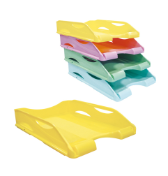 Vaschetta Portacorrispondenza Arda Keep Colour Pastel - 26 x 33,5 x 6,7 cm, Colore Giallo 65510PASG