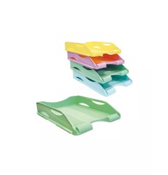 Vaschetta Portacorrispondenza Arda Keep Colour Pastel - 26 x 33,5 x 6,7 cm, Colore Verde 65510PASV