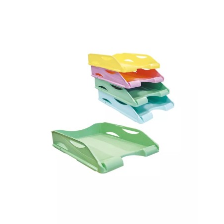 Vaschetta Portacorrispondenza Arda Keep Colour Pastel - 26 x 33,5 x 6,7 cm, Colore Verde 65510PASV