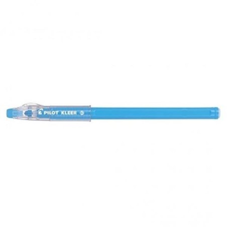 Penna a Sfera Cancellabile Biro Pilot Kleer - Punta Fine 0,7 mm, Inchiostro Azzurro 006562