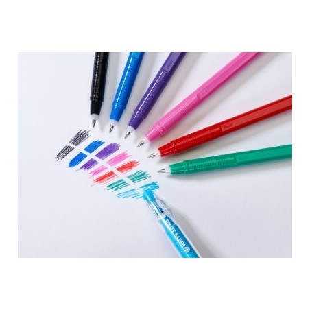 Penna a Sfera Cancellabile Biro Pilot Kleer - Punta Fine 0,7 mm, Inchiostro Rosso 006562