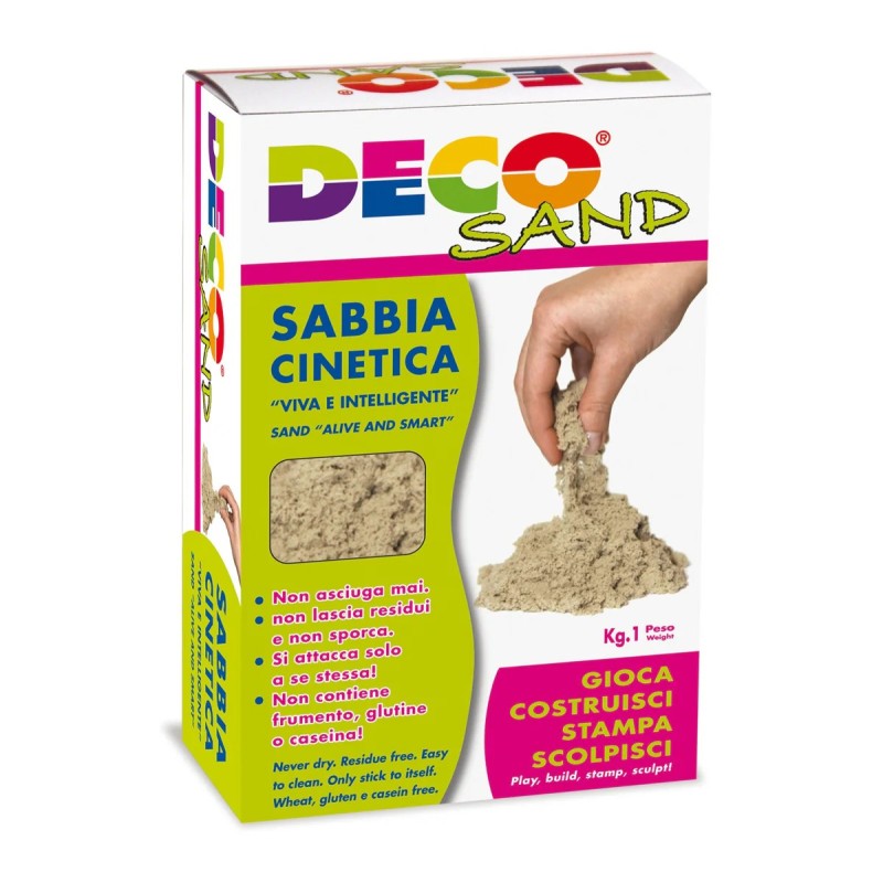 CWR Sabbia Cinetica Deco Sand - Confezione da 1 kg 10849