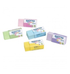 Gomme da Cancellare Giotto Pastel, 120 Pezzi, Colori Pastello minigomma 2339