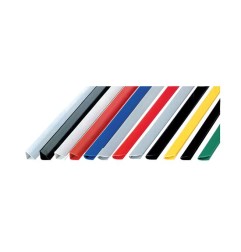 Dorsi rigidi rilegafogli 50 pezzi 8 mm colore bianco 38/015-1