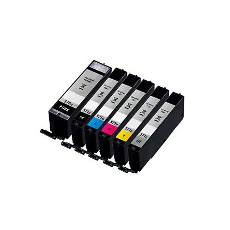 INKJET2 Inkjet Canon Cartuccia Universale Compatibile CL-571XL Magenta