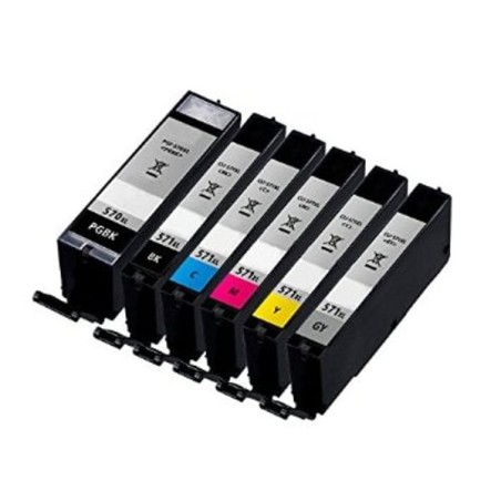 INKJET2 Inkjet Canon Cartuccia Universale Compatibile CL-571XL Magenta