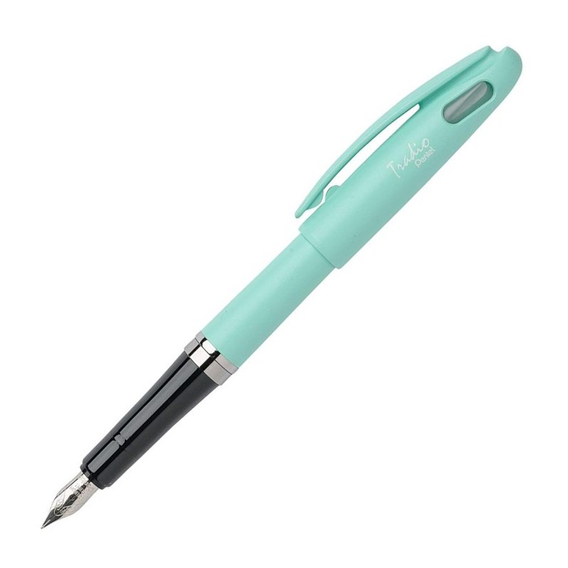 Penna Stilografica Pentel Tradio Pastello TRF97D-C, Verde Pastello 0022452