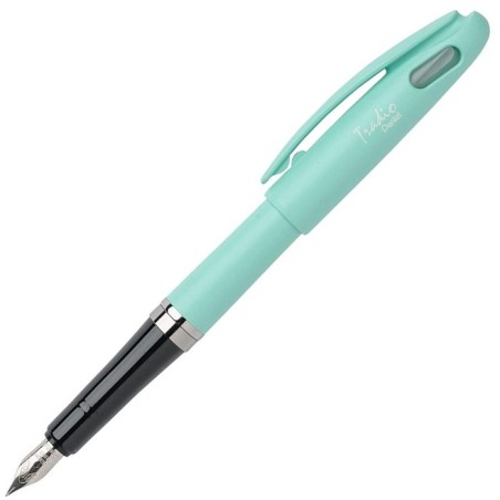 Penna Stilografica Pentel Tradio Pastello TRF97D-C, Verde Pastello 0022452