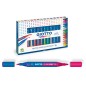 Set Pennarelli Giotto Turbo Pro Doppia Punta - 15 Colori F427800