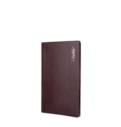 Agenda Settimanale InTempo Weekly Pattern 2025 - 15x21 cm, Bordeaux 7350PT30