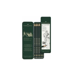 Set di Matite Faber-Castell Castell 9000 - 6 Matite (HB - 8B) - 119063