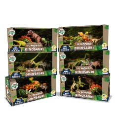 TEOREMA GEO NATURE - PLAYSET IL MONDO DEI DINOSAURI 3 MDL ASS. 66895