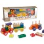 TEOREMA FATTO DI LEGNO - TRENINO PUZZLE TRAINABILE 40424