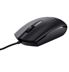 MOUSE TRUST OTTICO CON FILO - NERO TM101