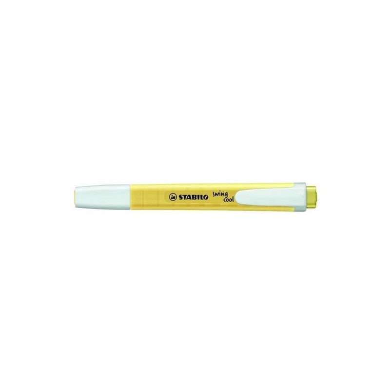 Evidenziatore Stabilo Swing Cool Pastel 10 pz - Giallo Banana 275/144-8