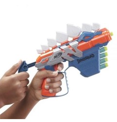 Nerf DinoSquad Stego-Smash - Blaster con Design Stegosauro F0805