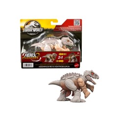 Jurassic World Double Danger Raptor & Iguanodon - Dinosauri Trasformabili HLP05