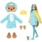 Barbie Cutie Reveal - Bambola con Costume Orsacchiotto Delfino HRK22