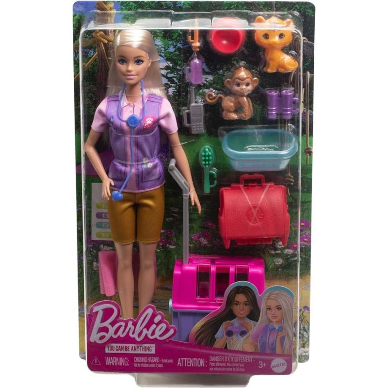 Barbie - Playset Veterinaria degli Animali HRG50