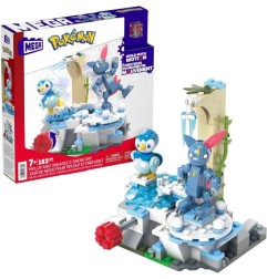 Mega Pokémon - Piplup e Sneasel Divertimento sulla Neve HKT20