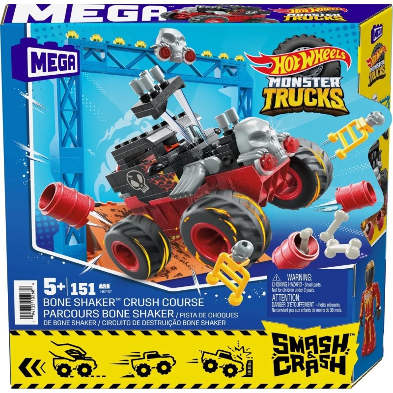 MEGA Hot Wheels Smash & Crash Bone Shaker Crush Course HKF87