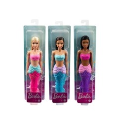 Barbie Dreamtopia - Bambola Sirena con Coda Blu assortite HGR04