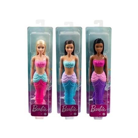 Barbie Dreamtopia - Bambola Sirena con Coda Blu assortite HGR04