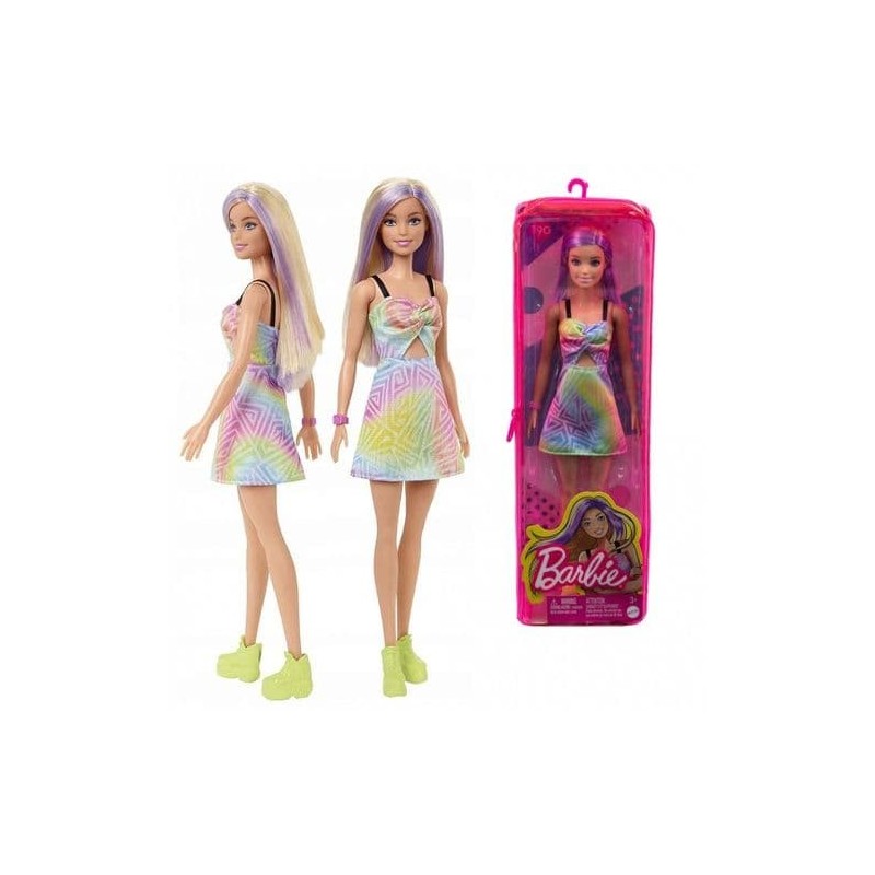 Barbie Fashionistas - Bambola doll e Accessori Assortite FBR37