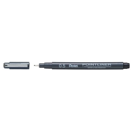 PENTEL POINTLINER 0,5 NERO -12pz  S20P-5A