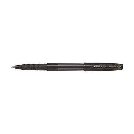 PILOT Penna Biro sfera con cappuccio SUPER GRIP G 1660 colore Nero 1,0mm, kit da 12pz 001660