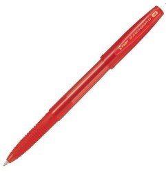 PILOT Penna Biro sfera con cappuccio SUPER GRIP G 1662 colore Rosso 1,0mm, kit da 12pz 001662