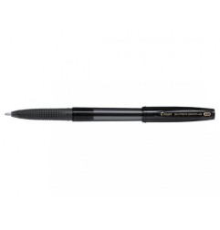 PILOT Penna Biro sfera con cappuccio SUPER GRIP G 1737 colore Nero 1,6mm, kit da 12pz 001737