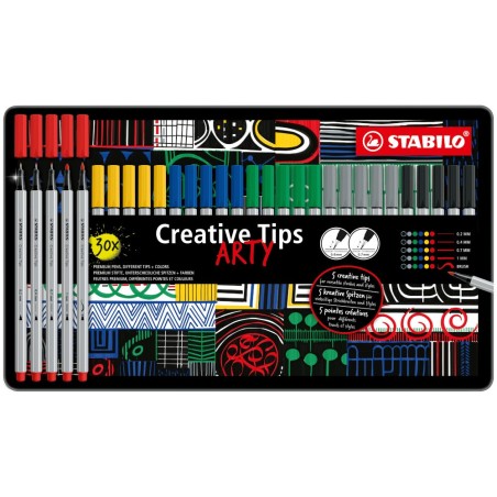 STABILO CREATIVE TIPS ARTY CLASSIC -30pz 89/30-6-1-20