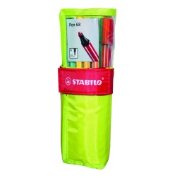 25 pezzi Rollset verde Pennarelli Stabilo Pen 68 IT6825-068