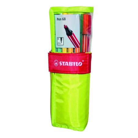 25 pezzi Rollset verde Pennarelli Stabilo Pen 68 IT6825-068