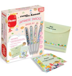 Pentel Set Roller EnerGel Kawaii Snack Series 0022445