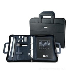 Cartella Portablocco Professional 36x28,5x6 cm Nero - City Time 4853-N