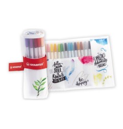 STABILO PEN 68 BRUSH ROLLSET -18pz IT568/18-41