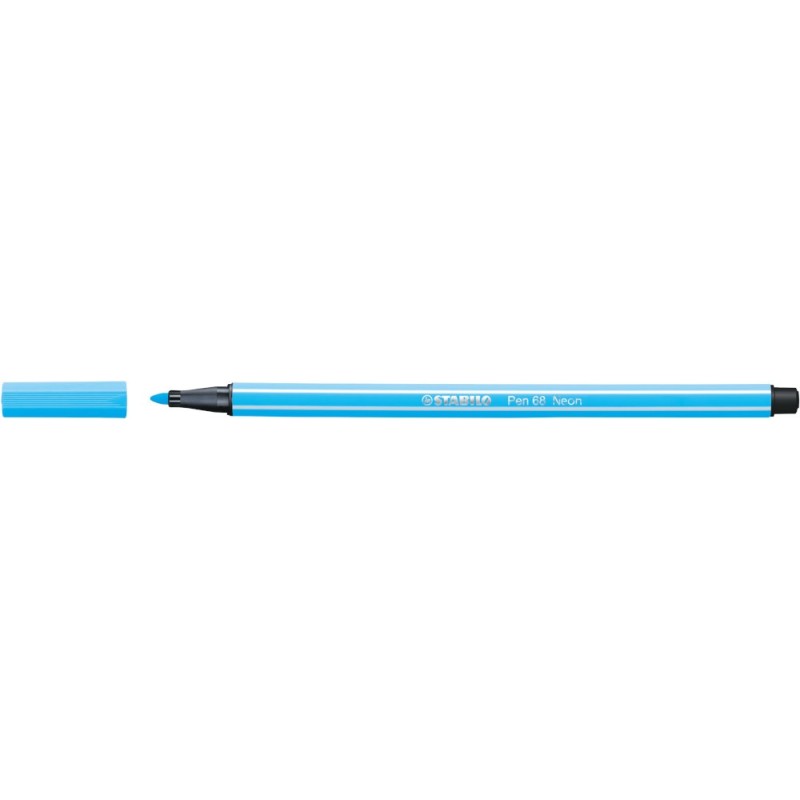 Pennarello Stabilo Pen 68 fluo blu 68/031