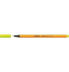 Penna Stabilo point 88/024 Fineliner giallo neon