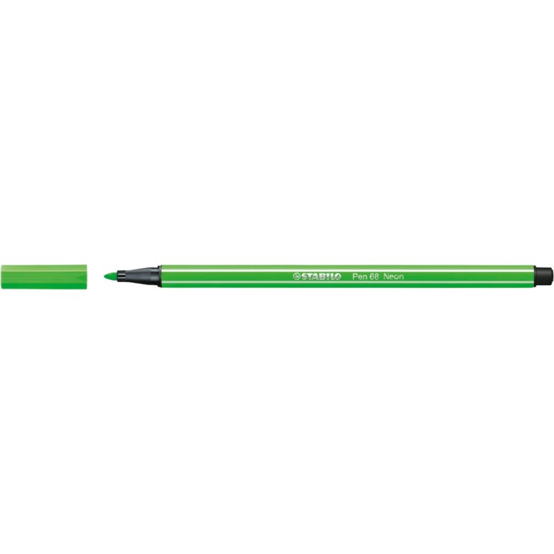 Pennarello Stabilo Pen 68/033 fluo verde