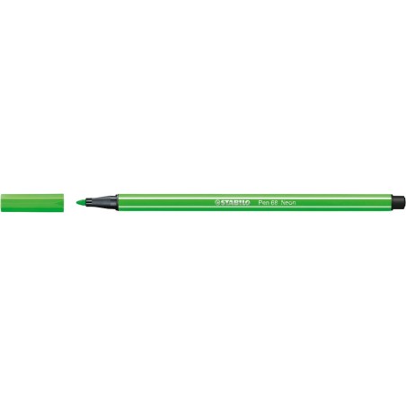 Pennarello Stabilo Pen 68/033 fluo verde