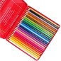 Faber-Castell Set di 24 Matite Colorate Esagonali in Astuccio di Metallo - 115824